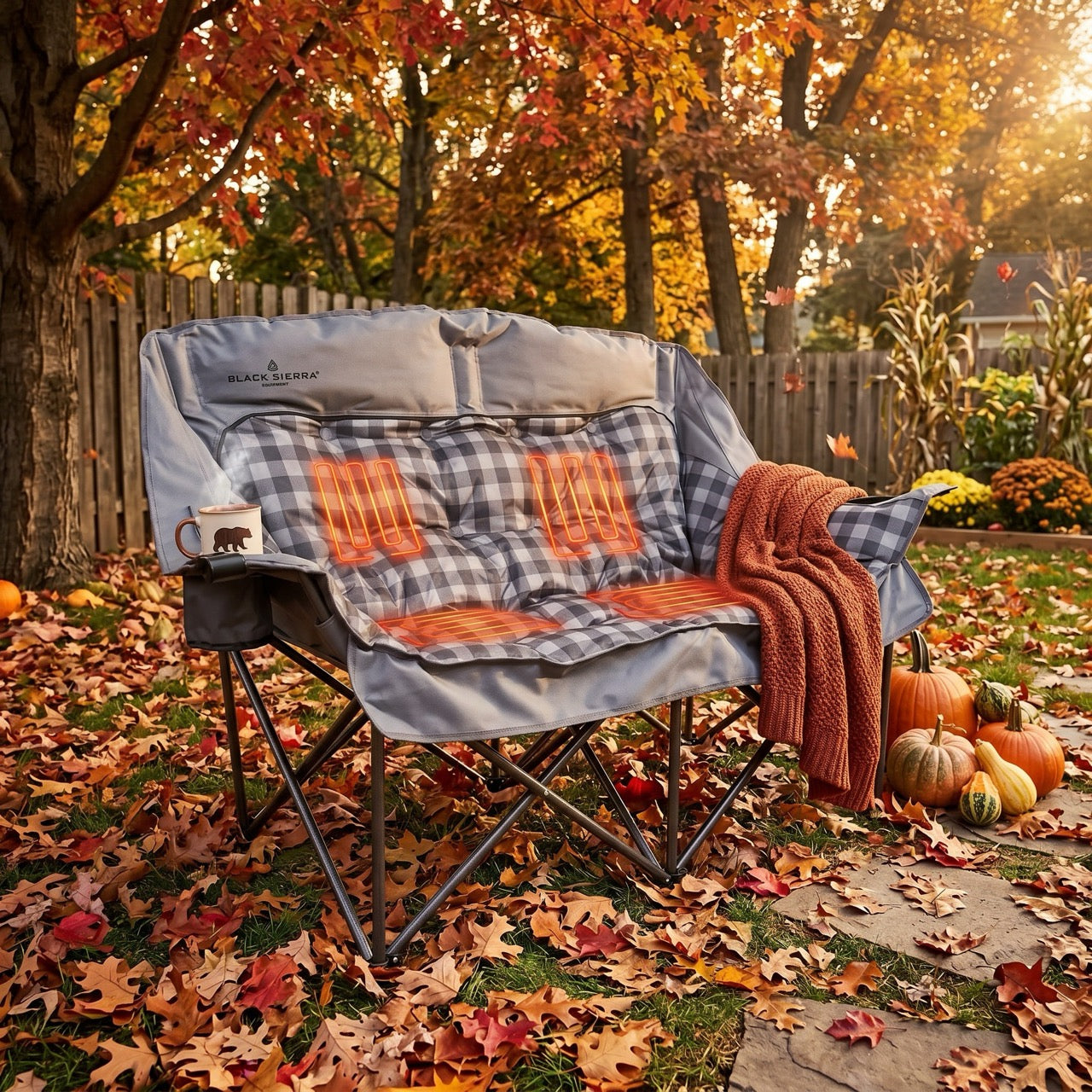 Heated Comfort Cloud Sofa