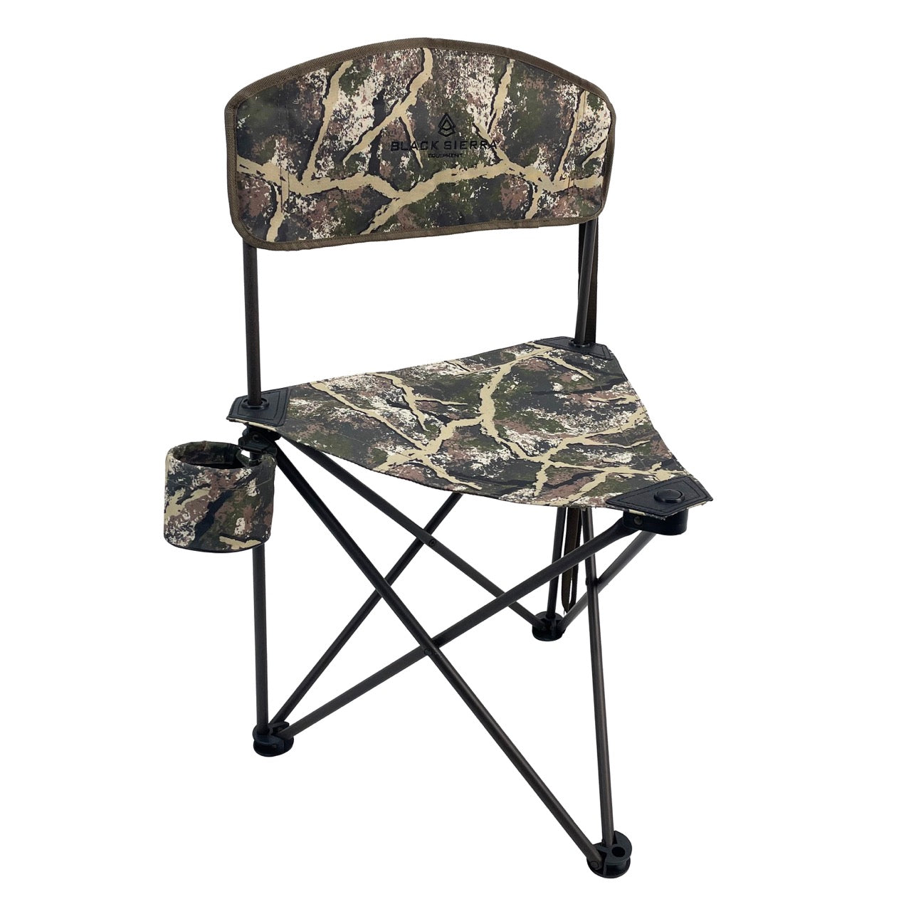 Tri-Lite Stool W/ Back - AXS Camo™ Shroud Ranger