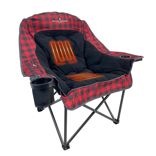 Heated Comfort Cloud Chair (Heated Seat And Back)