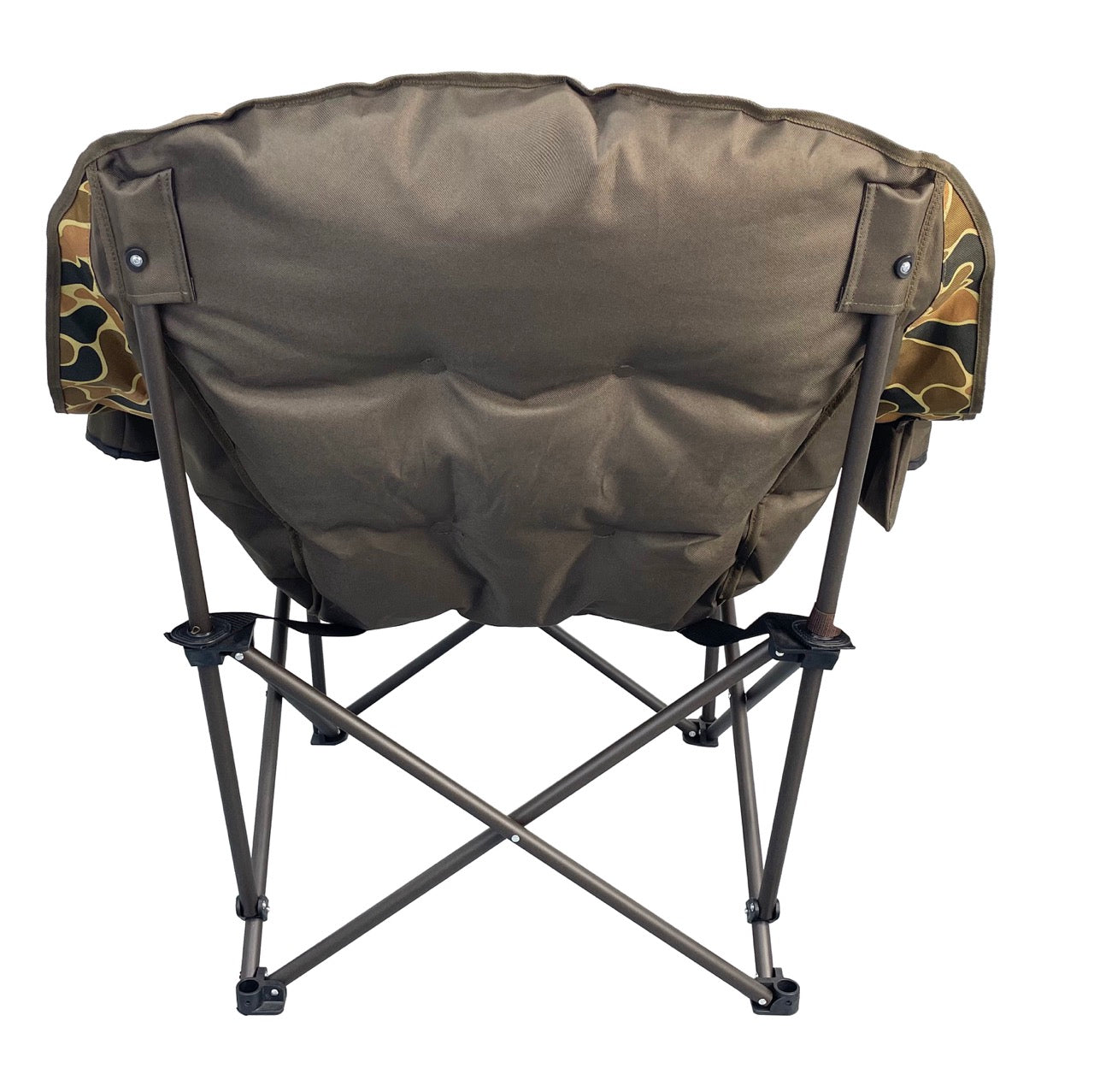 Heated Comfort Cloud Chair - AXS Camo™ Heritage Field/Brown Fleece  (Heated Seat And Back)